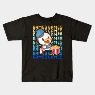 The Cute Gamer Donald Duck Kids T-Shirt